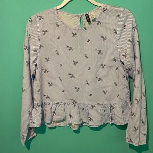 Long sleeve blouse
